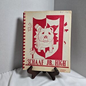 Schaaf Jr. High School Yearbook Vintage 1964-1965 Parma OH Student Autographed